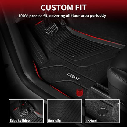 Floor Mats for Tesla Model X 6 Seater & Model X Plaid 2021