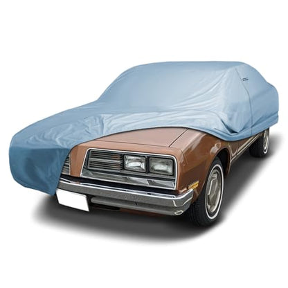 Car Cover Waterproof All Weather for 1976 (Sky Gray / 75. Sunbird 2-Door 1976-1980)