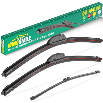 Windshield Wiper Blades Replacement for Ford Expedition 2018 (22" 22" 11")