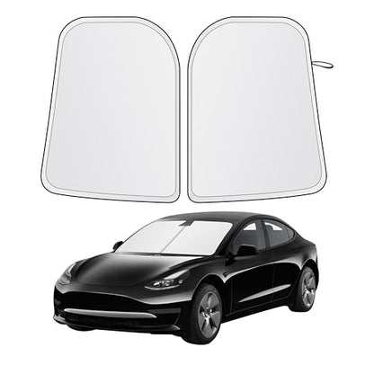 Tesla Windshield Sun Shade for Model 3 (Custom Size - Tesla Model-3 & Model-Y)