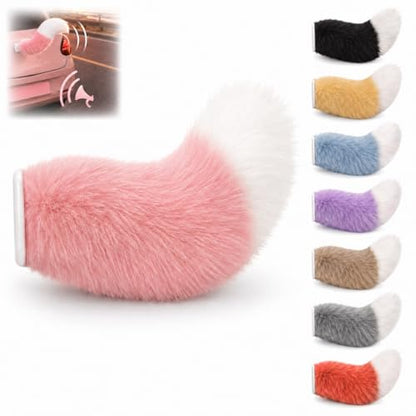 Fluffy Car Tail (Pink)