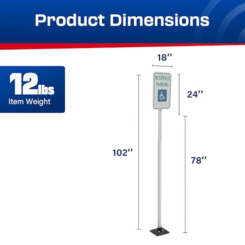 Impact Recovery (White No Cover / 102" Handicap Parking)