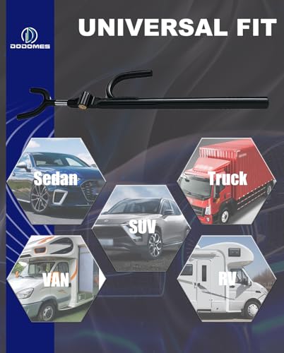 Steering Wheel Lock Anti (Two hooks / Black)