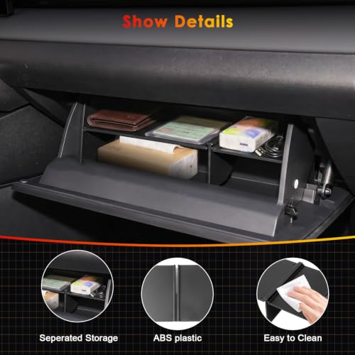 for Glove Box Divider for 2026 Toyota RAV4