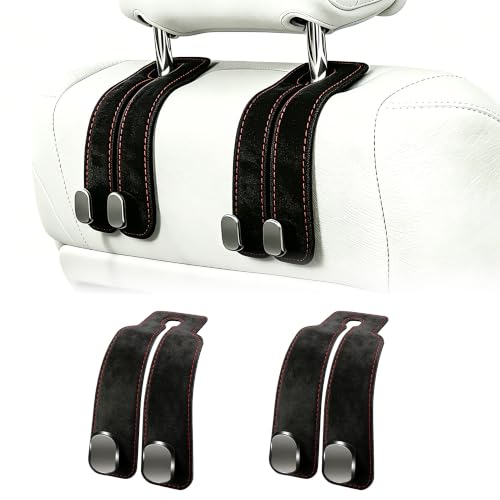 Car Headrest Hooks (Black)
