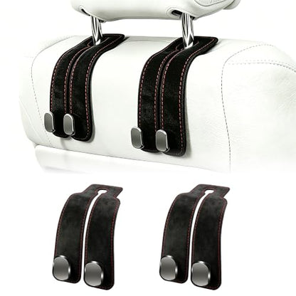 Car Headrest Hooks (Black)