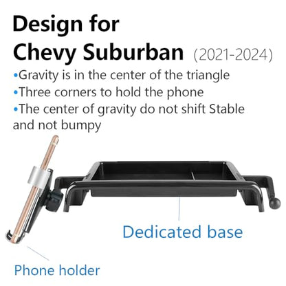 Car Phone Holder Center Console Organizer Tray for 2021