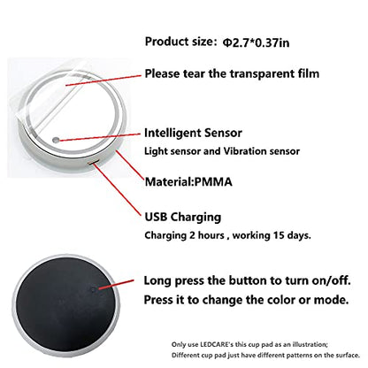 LED Car Cup Holder Lights (Style 3)