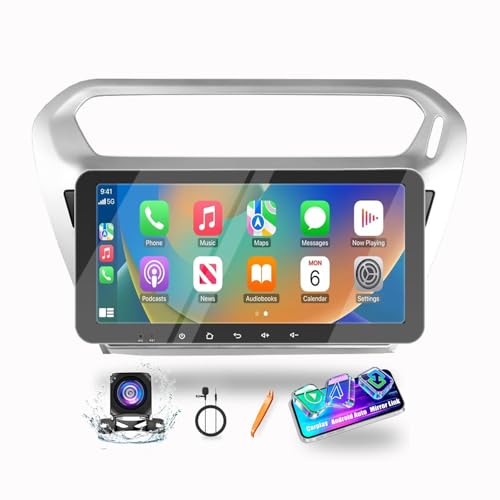 for Peugeot 301 2013 (Octa Core-6G-128G-Silver)