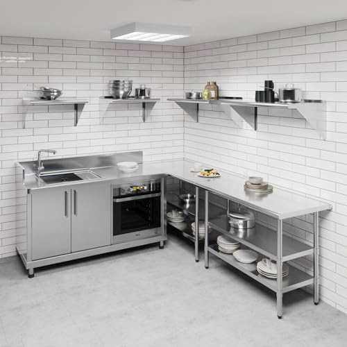 18 in. x 36 in. Stainless Steel Wall Mount Shelf (18 in. x 36 in.)