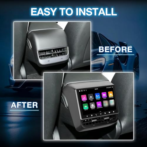 8.66" Rear Screen Compatible with Tesla Model Y 2019 (8.66 Inches)