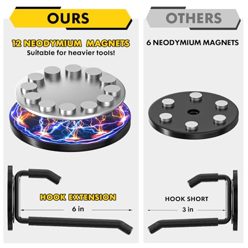 Strong Magnetic Hooks Heavy Duty (E-Blackpro 4)