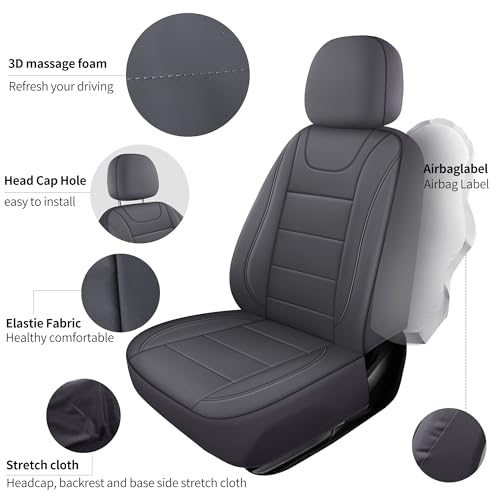 Front Car Seat Cover (N4 Gray / Front Seat)
