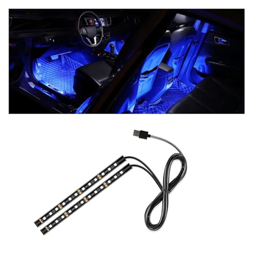 Car LED Strip Light (USB / Blue)