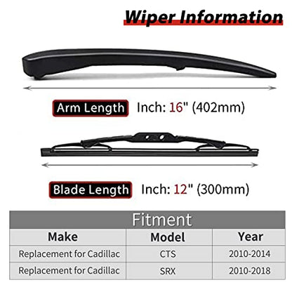 Replacement for Cadillac SRX 2010 (16"+14"+12")