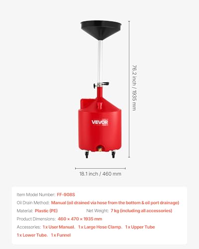 18 Gallon Waste Oil Drain Tank (18 Gallon)