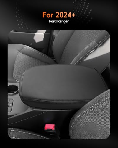for Ford Ranger 2024 (Ranger 2024-2026 Thin Black Leather)