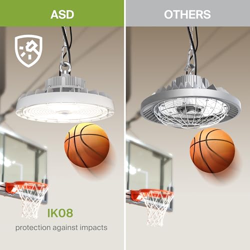300W LED High Bay UFO Lighting (White)