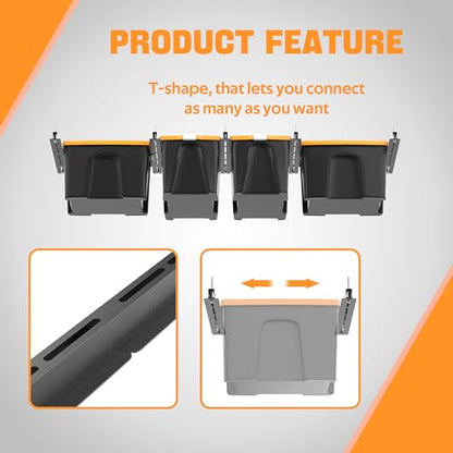 Overhead Garage Storage Rack (For 4 Bins)