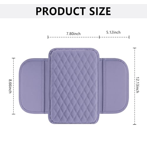 Upgraded Car Center Console Cover (Purple)