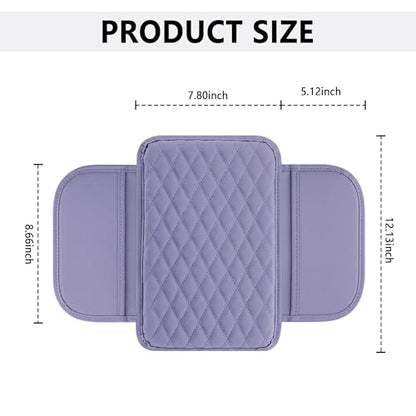 Upgraded Car Center Console Cover (Purple)