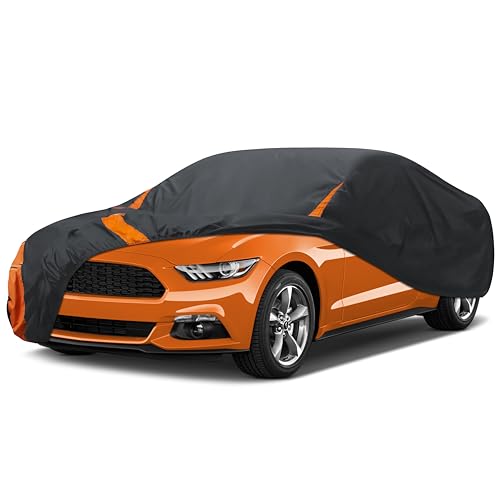 in Full Exterior Waterproof Car Cover All Weather (3 Coupe Car Cover / C1- Fit Coupe/Cabrio-Length Up To 166 inch)