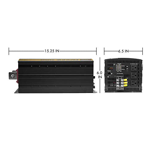 EL3744 12V 5000 Watt Power Inverter with Remote Control (5000W - 12V)