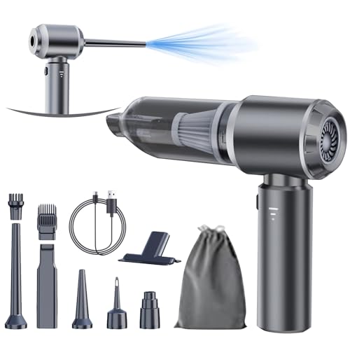 Car Vacuum Cordless Mini Handhled 4 (Silver)