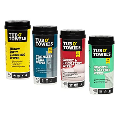 Household Cleaning Wipes Variety Pack (4-Pack of Specialty Wipes)