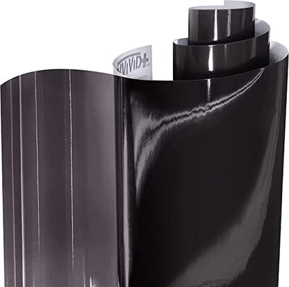 Extra Wide Headlight Taillight Vinyl Tint Wrap Roll (60" x 60" / Dark Smoke)