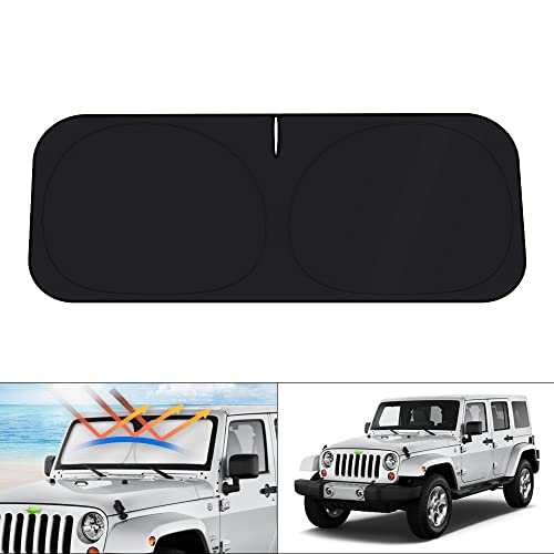 Windshield Sun Shade for 1997 (FOR | Jeep Wrangler 1997-2018)