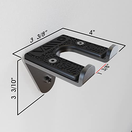 Single Olympic Barbell Hanger (5mm Black)