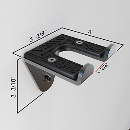 Single Olympic Barbell Hanger (5mm Black)