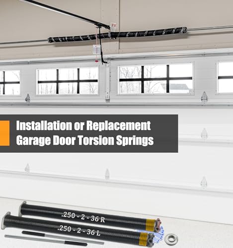 Garage Door Torsion Springs Set (.250x2x36")