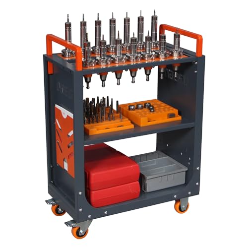BT50 CNC Tool Holder Transfer Cart (BT50-10CAP)