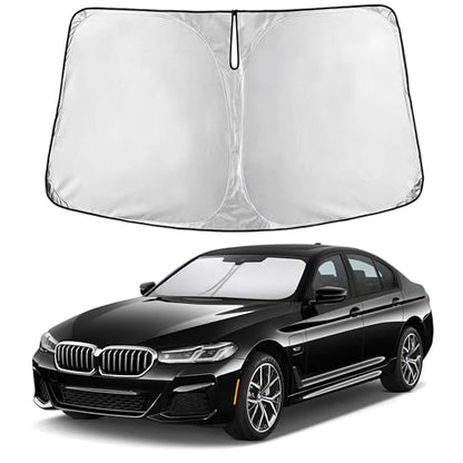 Windshield Sunshade Compatible for BMW 5 Series G30 G31 2017