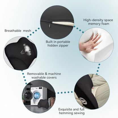 Make Relaxing Lumbar Support Pillow (Backsaver-eight)