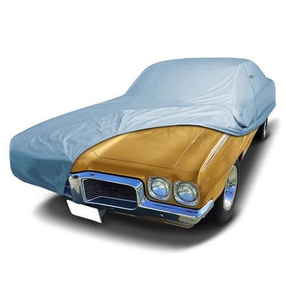 Car Cover Waterproof All Weather for 1964 (Sky Gray / 86. Tempest 2-Door 1964-1970)