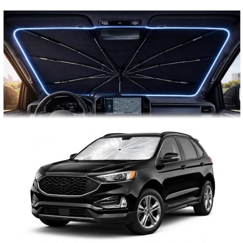 Car Windshield Sun Shade Umbrella for Ford Edge 2015 (For Ford Edge 2015-2024)