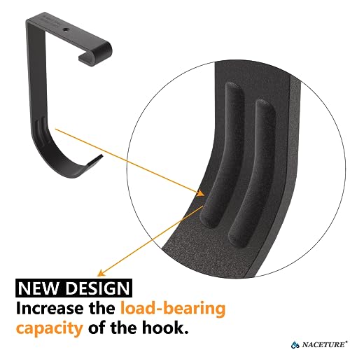Bike Hooks for Garage Ceiling Mount Rack (Flat Hook 4 Pack)