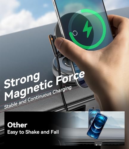 15W for MagSafe Car Mount Charger (Car Charger Mount With Adapter)