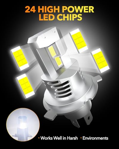 HB2 9003 H4 LED Bulbs (6500K / H4 9003 HB2)