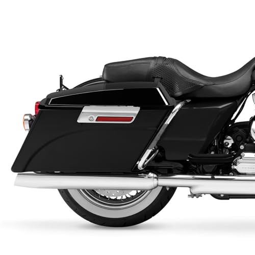 Motorcycle Saddlebags Hard Saddle Bags W (Standard / Standard W/ Chrome Latches)