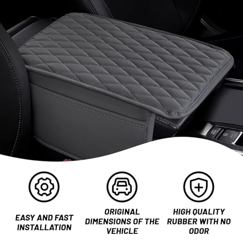 Car Center Console Cover (Gray)