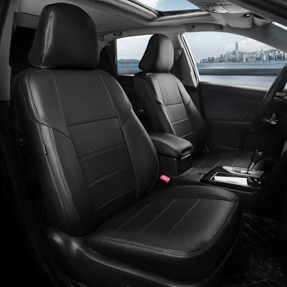 Custom Seat Covers for Toyota Camry 2012 (Black / 2012-2017 Camry SE/XSE/SE Sport)