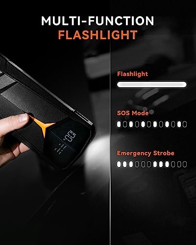 Lithium Jump Starter Battery Pack 2000A Peak 20000mAh (SP-JS02)