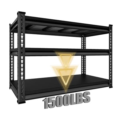48" W Garage Shelving Heavy Duty (48"W x 16"D x 39"H)