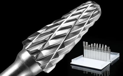 20 Pcs Carbide Burr Bits 1