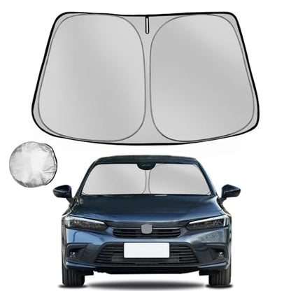 Windshield Sun Shade for Honda Civic 2022 2023 2024 2025 2026 (for 2022-2026 Honda Civic)