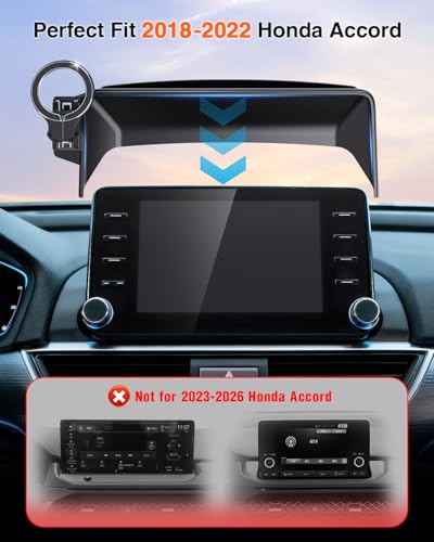 Magnetic Phone Holder for Honda Accord 2018 2019 2020 2021 2022 (for 2018-2022 Accord)